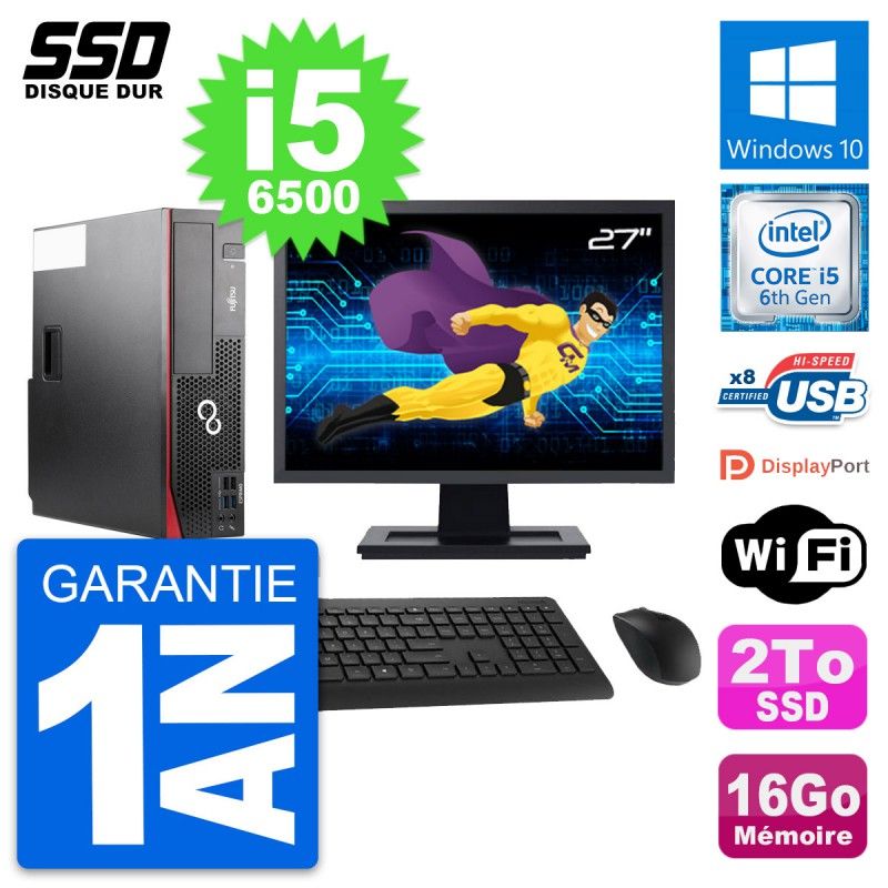 Fujitsu D556 DT 27-Inch All-in-One Desktop PC
