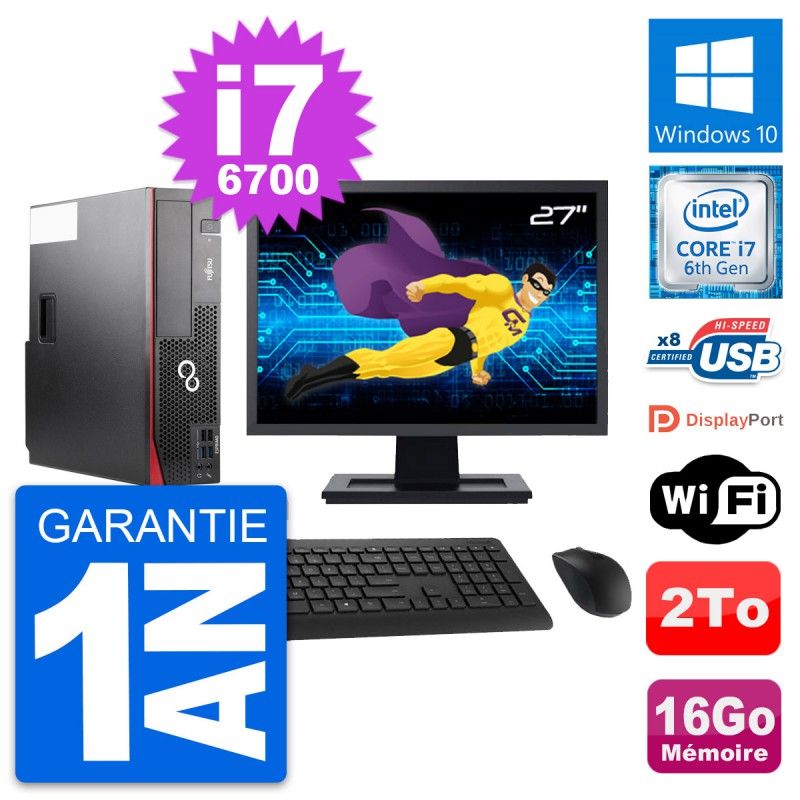 Fujitsu D556 DT 27-Inch Desktop PC