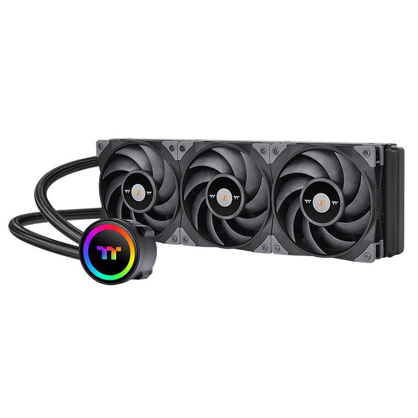 Système de refroidissement liquide Thermaltake TOUGHLIQUID 360 ARGB Sync - Pour processeur - Taille du radiateur : 360 mm