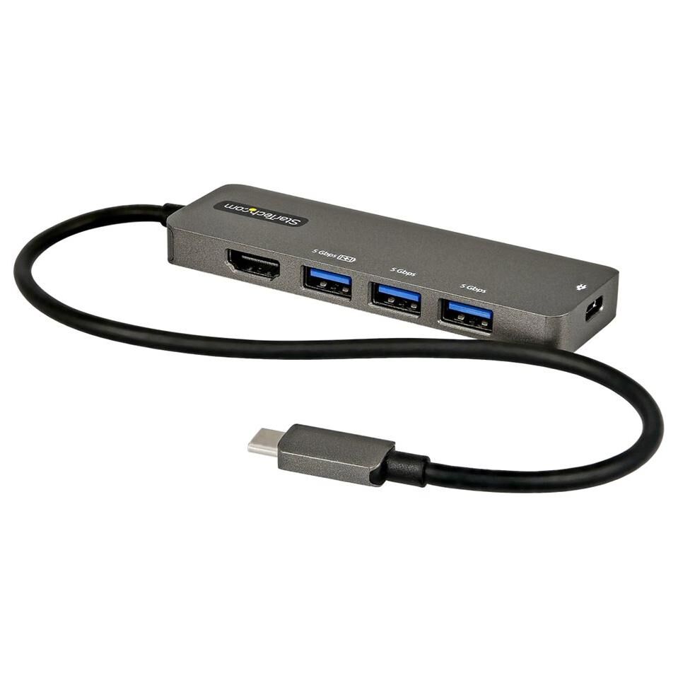 Adaptador multipuerto StarTech USB-C, HDMI 4K 60Hz - Estación de trabajo