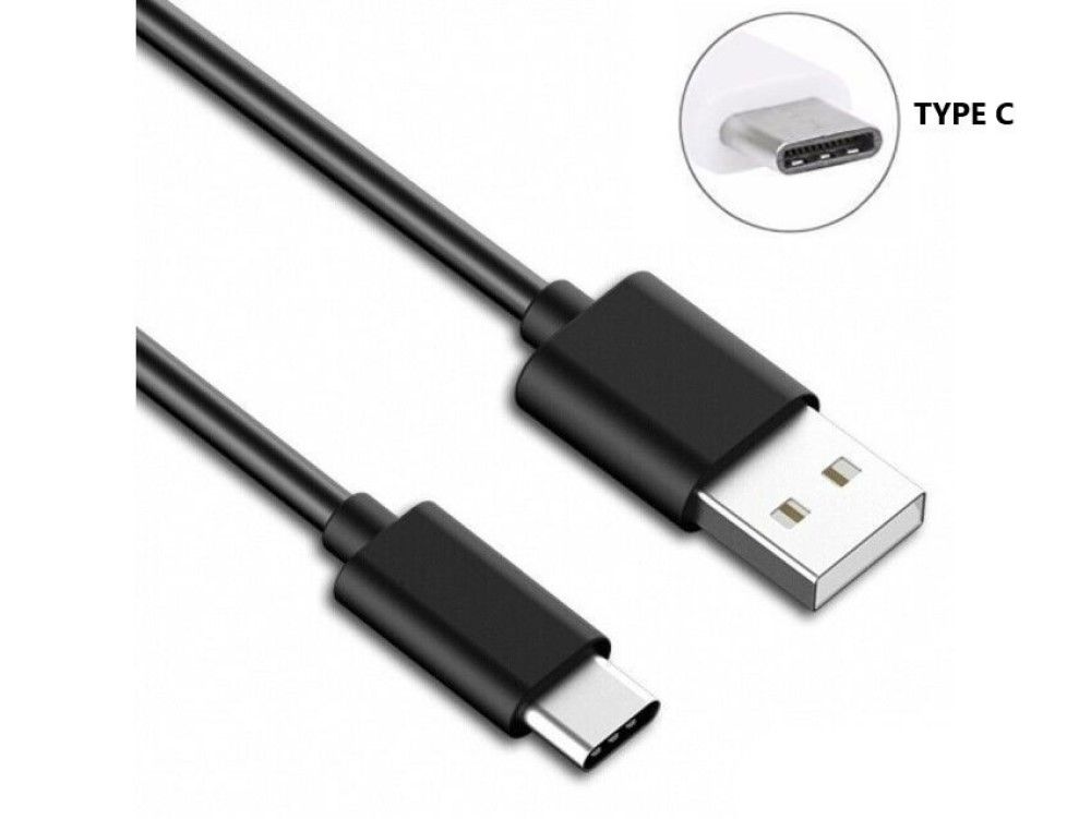 Câble USB Type-C - Noir - 1M