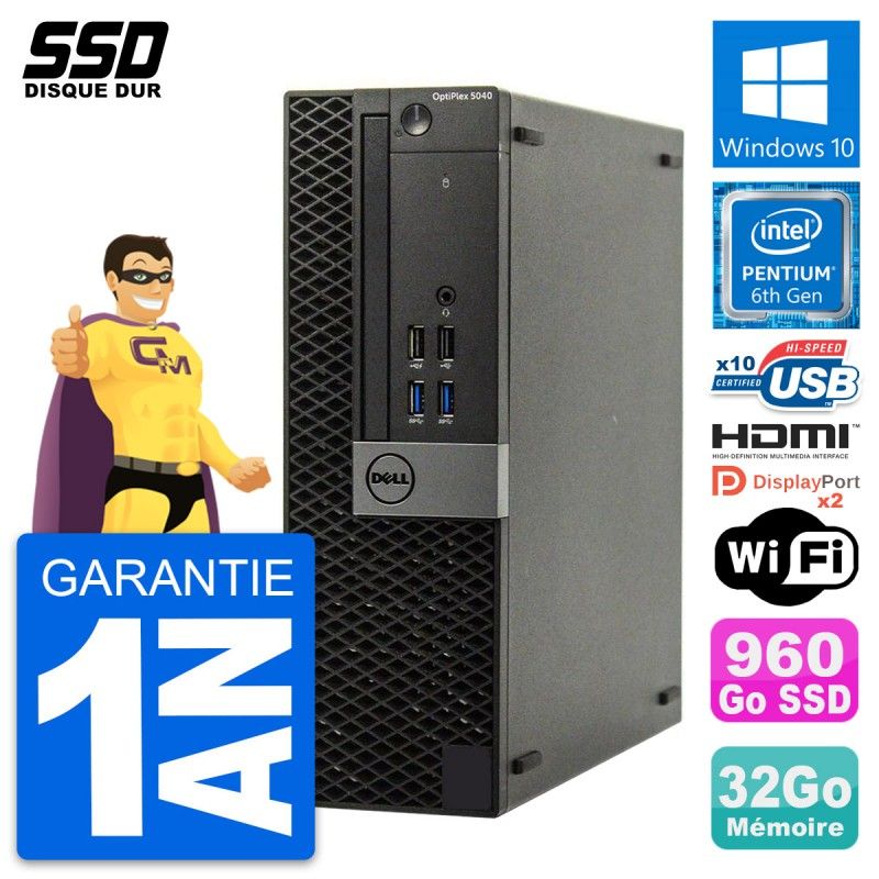 Computadora de escritorio Dell OptiPlex 5040 SFF