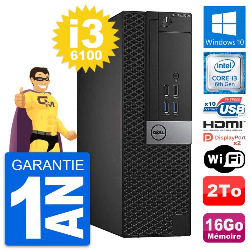 Dell OptiPlex 5040 SFF Desktop Computer