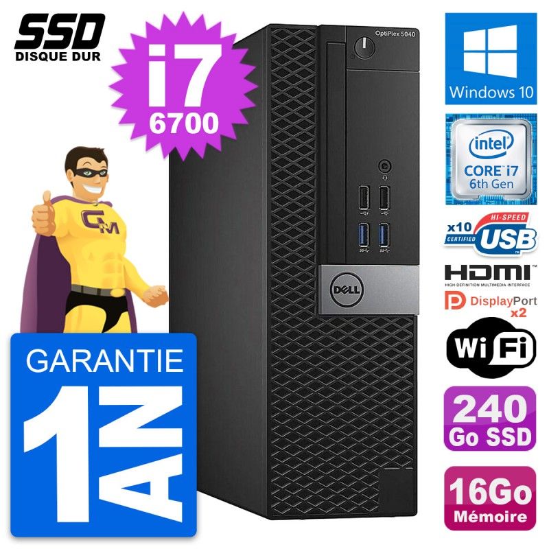 Dell OptiPlex 5040 SFF Desktop Computer