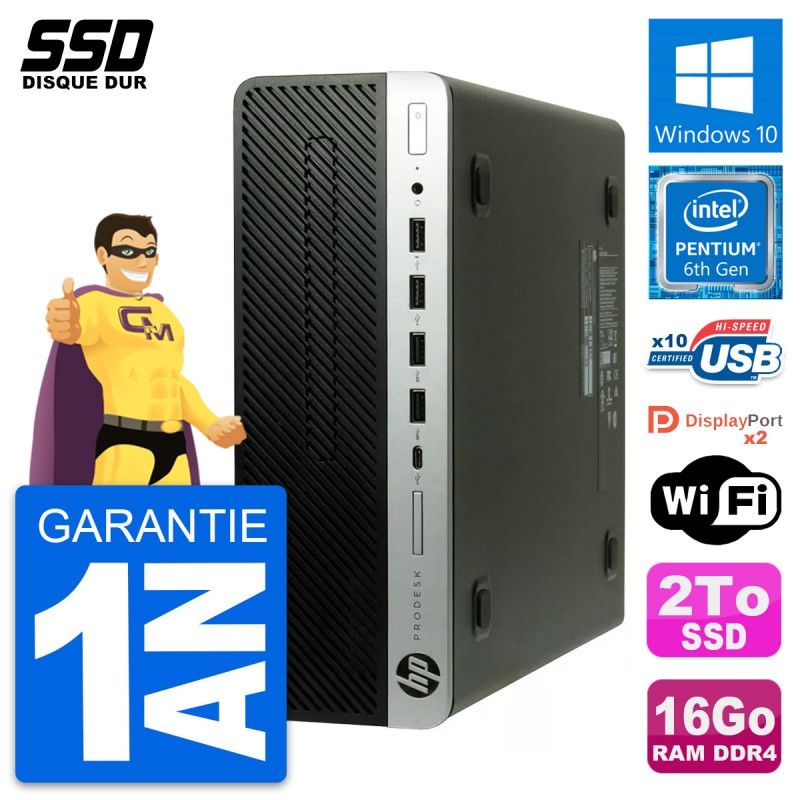 HP ProDesk 600 G3 SFF Desktop PC