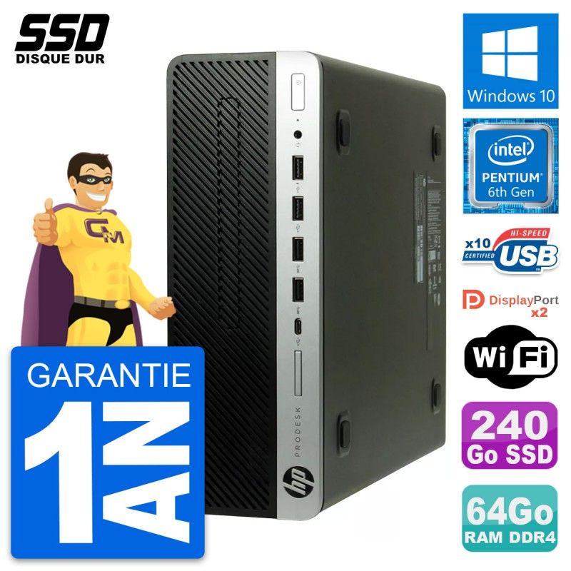 HP ProDesk 600 G3 SFF Desktop PC