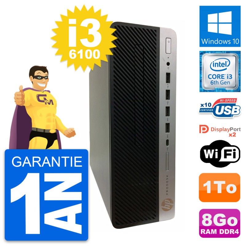 HP ProDesk 600 G3 SFF Desktop PC