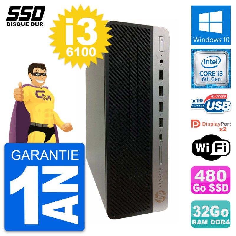 HP ProDesk 600 G3 SFF Desktop PC