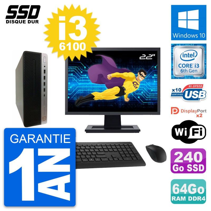 HP ProDesk 600 G3 SFF Desktop PC
