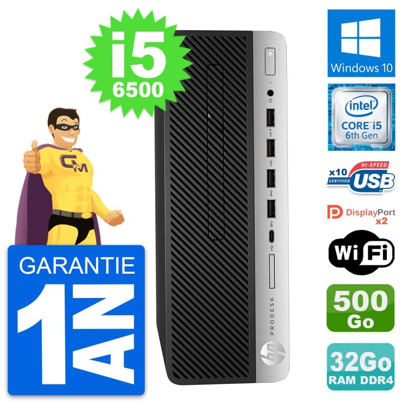 HP ProDesk 600 G3 SFF Desktop Computer