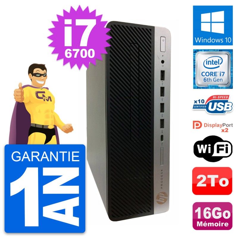 HP ProDesk 600 G3 SFF Computer