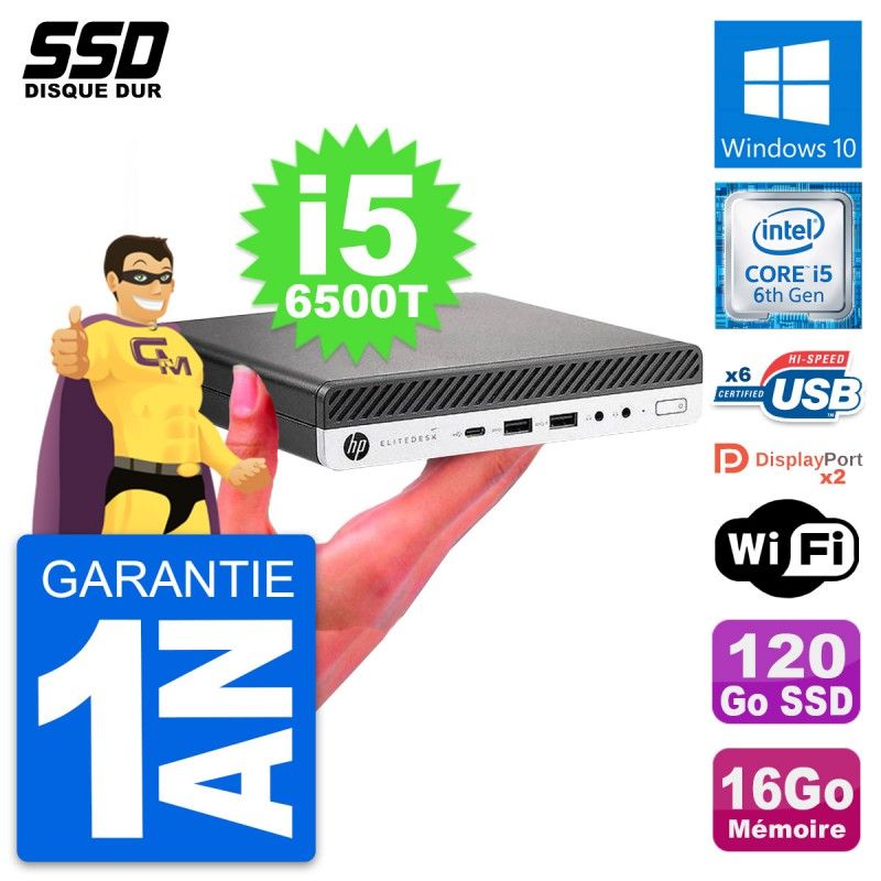 HP Ultra Mini PC 800 G3 DM
