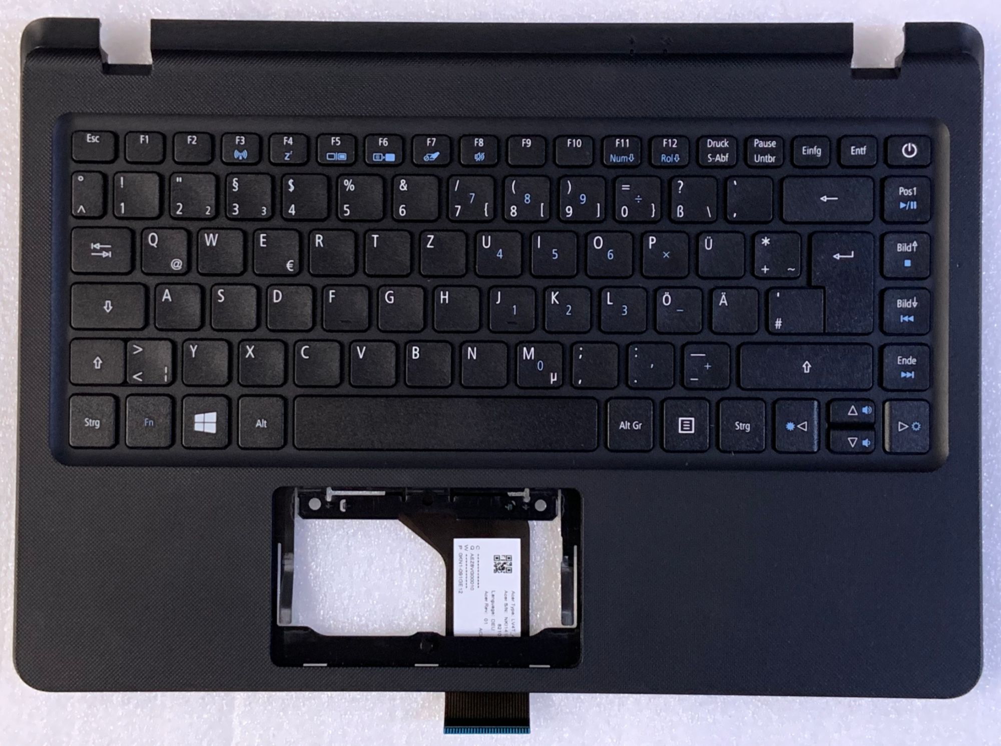 Acer Aspire ES1-332 German Qwertz Keyboard