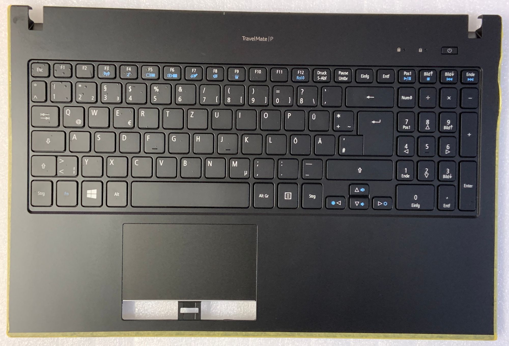 Clavier allemand Qwerty pour Acer TravelMate TMP658-G2
