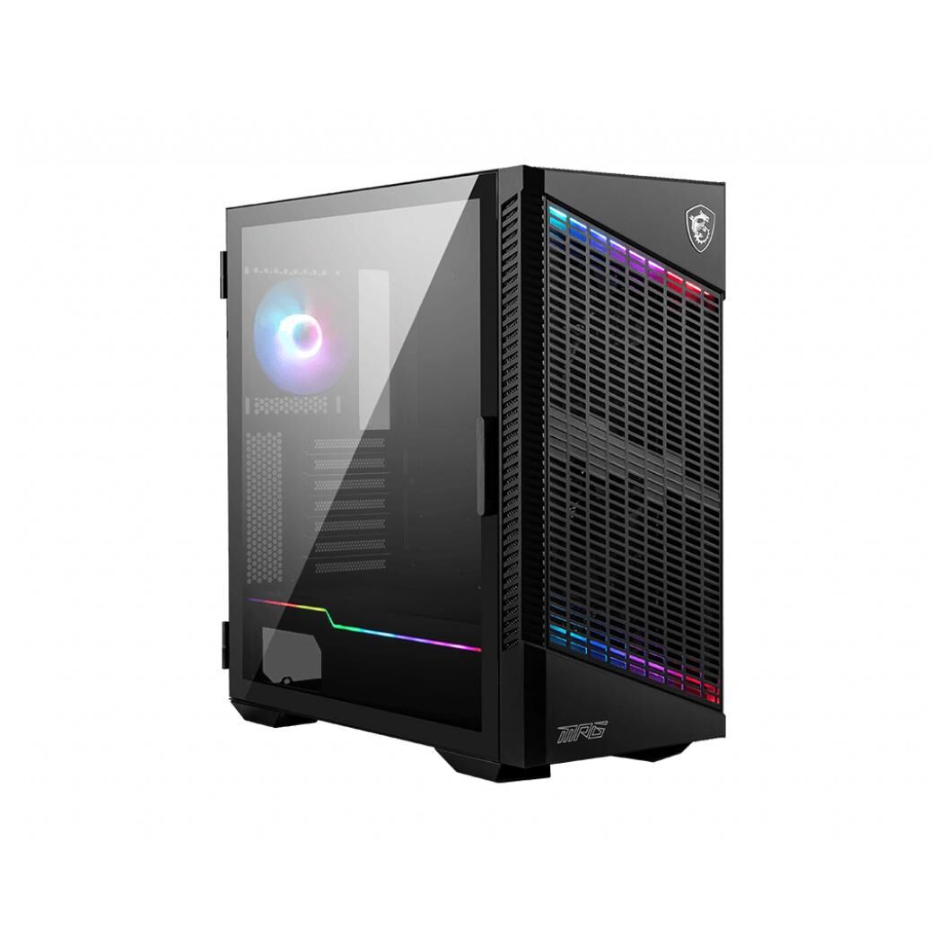 MSI MPG Velox 100P AIRFLOW Midi Tower Case, Black