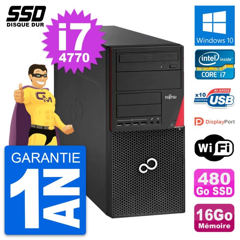 Fujitsu Esprimo P920 PC Tour - Intel i7-4770, 16GB RAM, 480GB SSD, Windows 10, WiFi