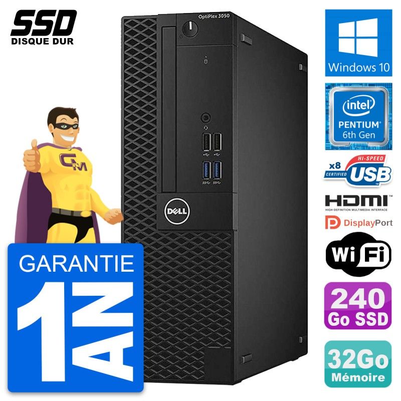 Ordinateur de bureau Dell OptiPlex 3050 SFF