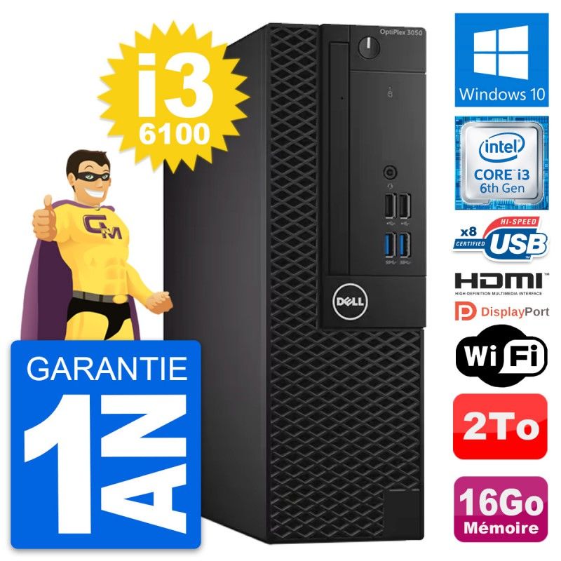 Ordinateur de bureau Dell OptiPlex 3050 SFF