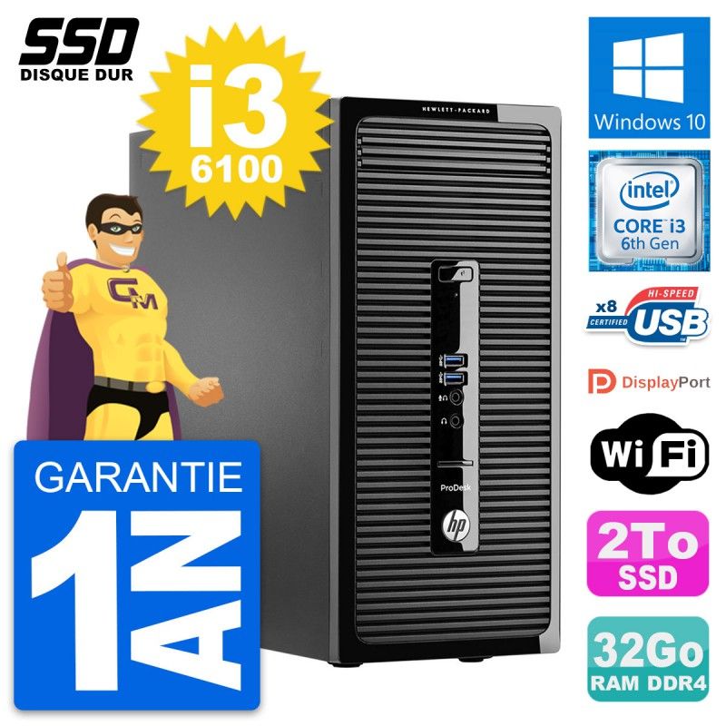 HP ProDesk 400 G3 MT Desktop PC