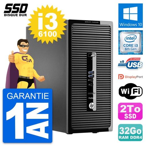HP ProDesk 400 G3 MT Desktop PC