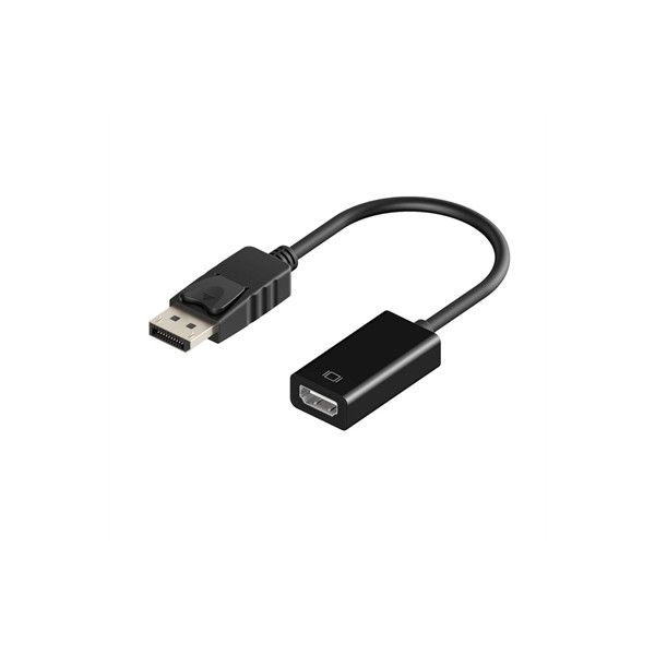 Adaptador de cable Ewent DisplayPort a HDMI 0,15 m Negro