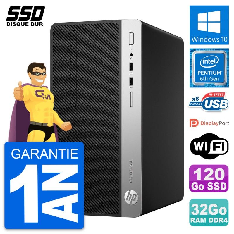 HP ProDesk 400 G4 MT Desktop PC
