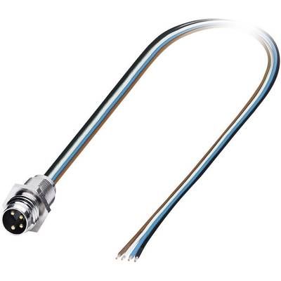 Phoenix Contact M12 Male Connector for Sensors/Actuators SACC-E-M12MS-8CON-M16/0.5