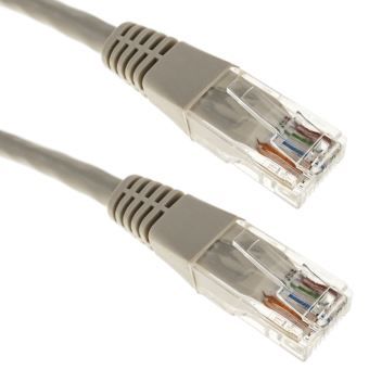 Maclean TVSYSTEMS Ethernet Cable RJ45 15m UTP Gray