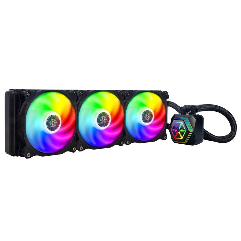 Silverstone Permafrost Pf360-argb, V2 All-in-One Liquid CPU Cooler - 360mm