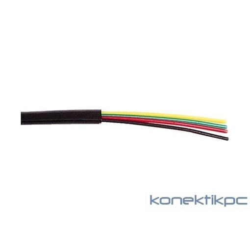 Exertis Connect Bulk Phone Cable - 100m - Black