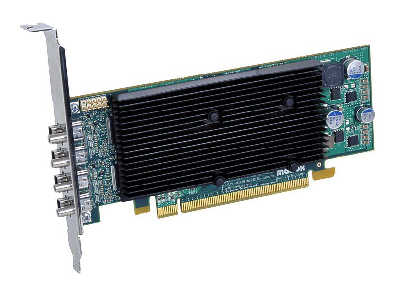 Matrox M9148 - 1GB Low Profile PCIe x16 Graphics Card