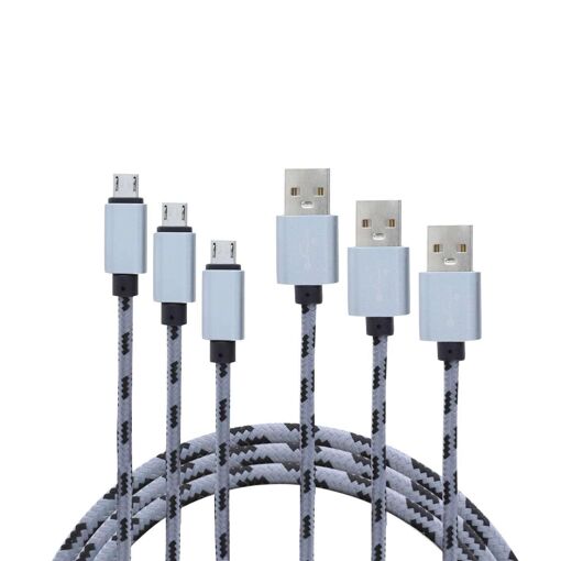 YOURBAN 3-Pack USB A to Micro USB Cable