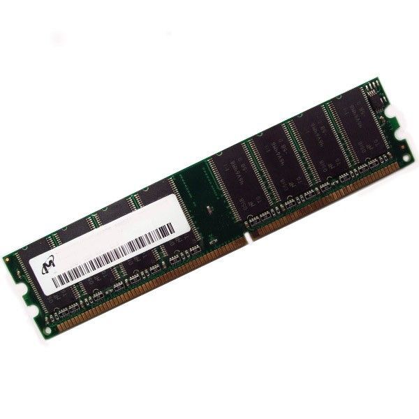 Micron Technology DDR1 512MB RAM Barrette - PC-3200U, 400MHz