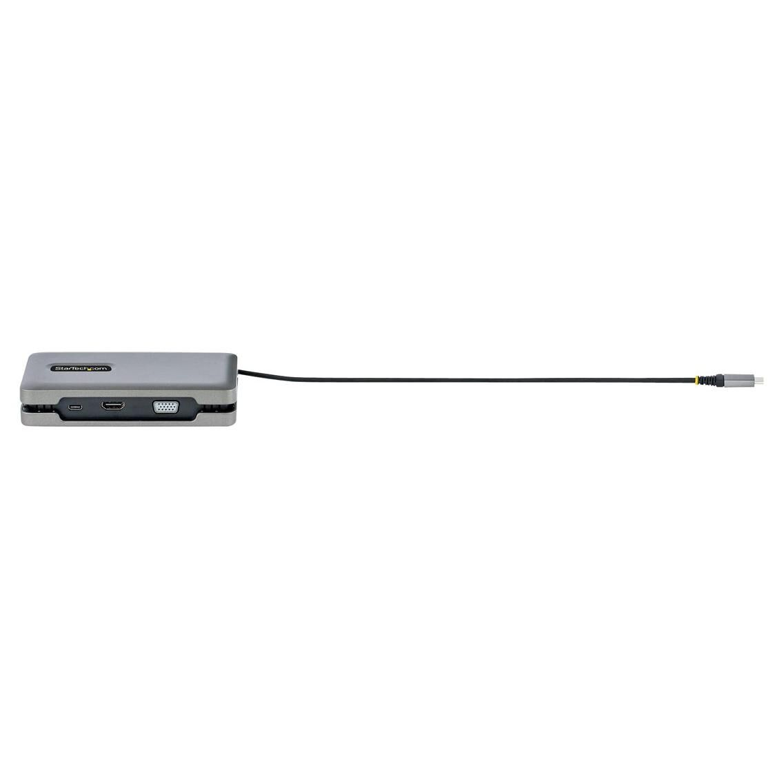 Adaptador multipuerto StarTech USB-C - HDMI 4K, VGA, USB-C, Ethernet de 1 Gb