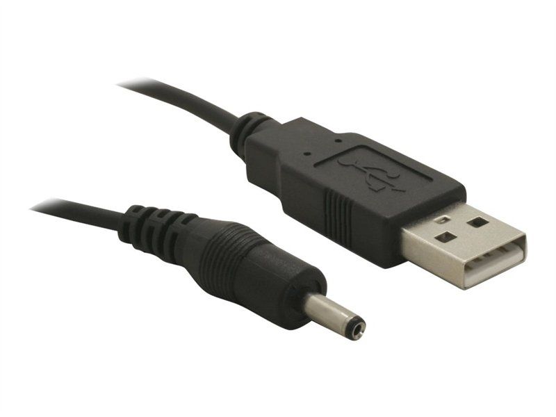 Cable de alimentación Delock - Jack DC 3,5 mm x 1,35 mm a USB - 5 V, 1,5 m