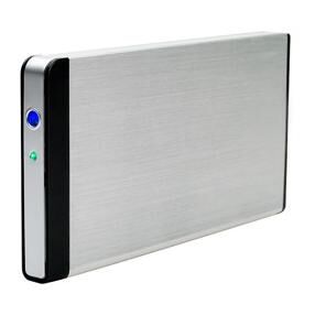 Fantec Fanbox FB-C25US2 - 2.5' External Enclosure - SATA to USB Adapter - Silver
