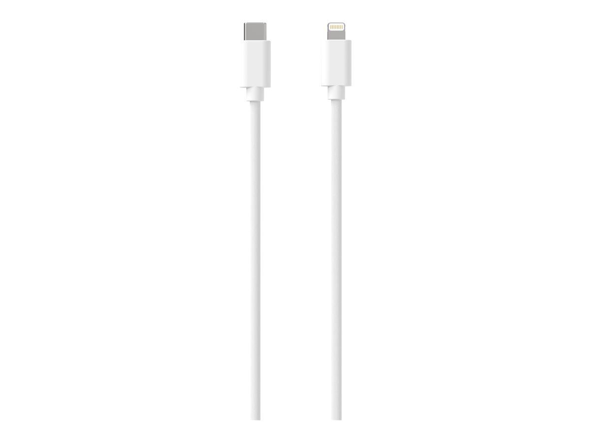 Cable JAYM Lightning - 1,5 m, Blanco