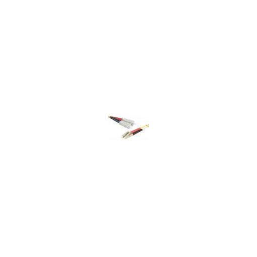 Exertis Connect Multi-Mode Fiber Optic Cable - LC to SC, 15m, Duplex, OM2, 50/125 Microns, Orange