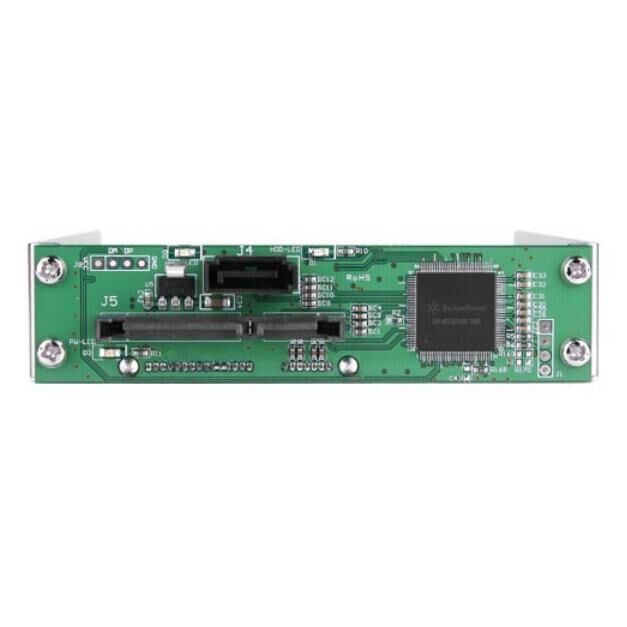 SilverStone HDDBOOST Storage Controller (RAID) - 2.5" - 2-Channel - SATA 3Gb/s - 300MB/s