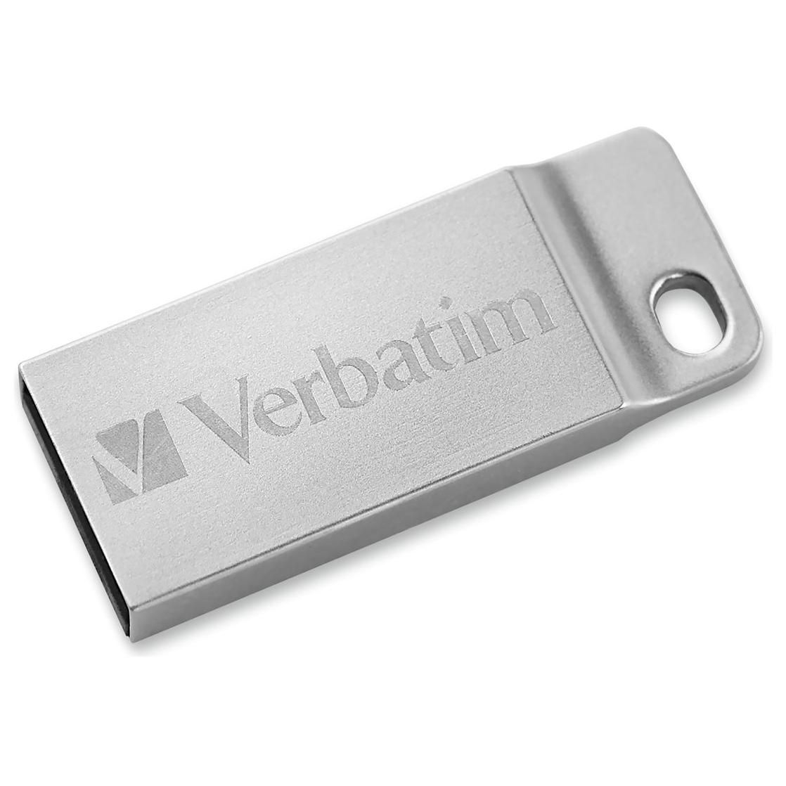 Verbatim Metal Executive USB Drive - 32GB - Silver