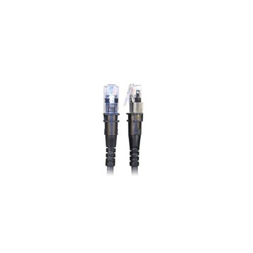 PatchSee ThinPATCH - Câble de raccordement RJ-45 (M) vers RJ-45 (M) - 2,4 m - Cat 6a FTP - Noir