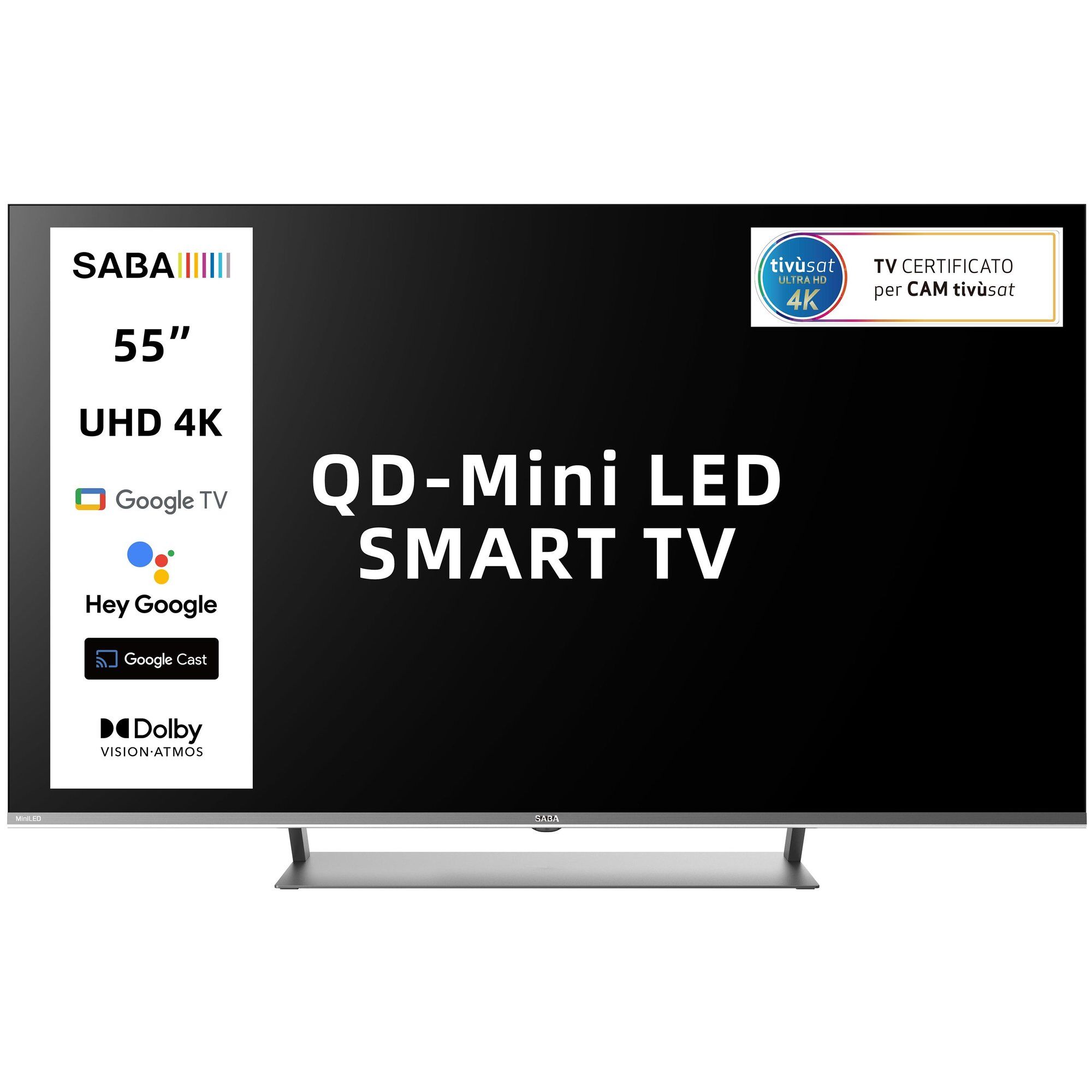 Saba 55-Inch 4K Smart TV