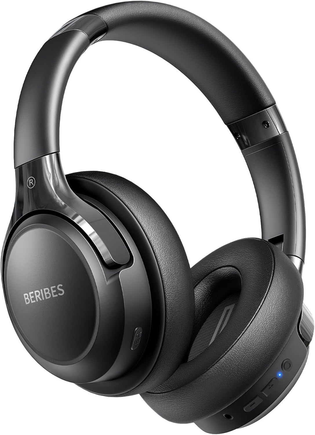 Beribes Bluetooth Headset - 60hr Battery Life - 6 EQ Modes