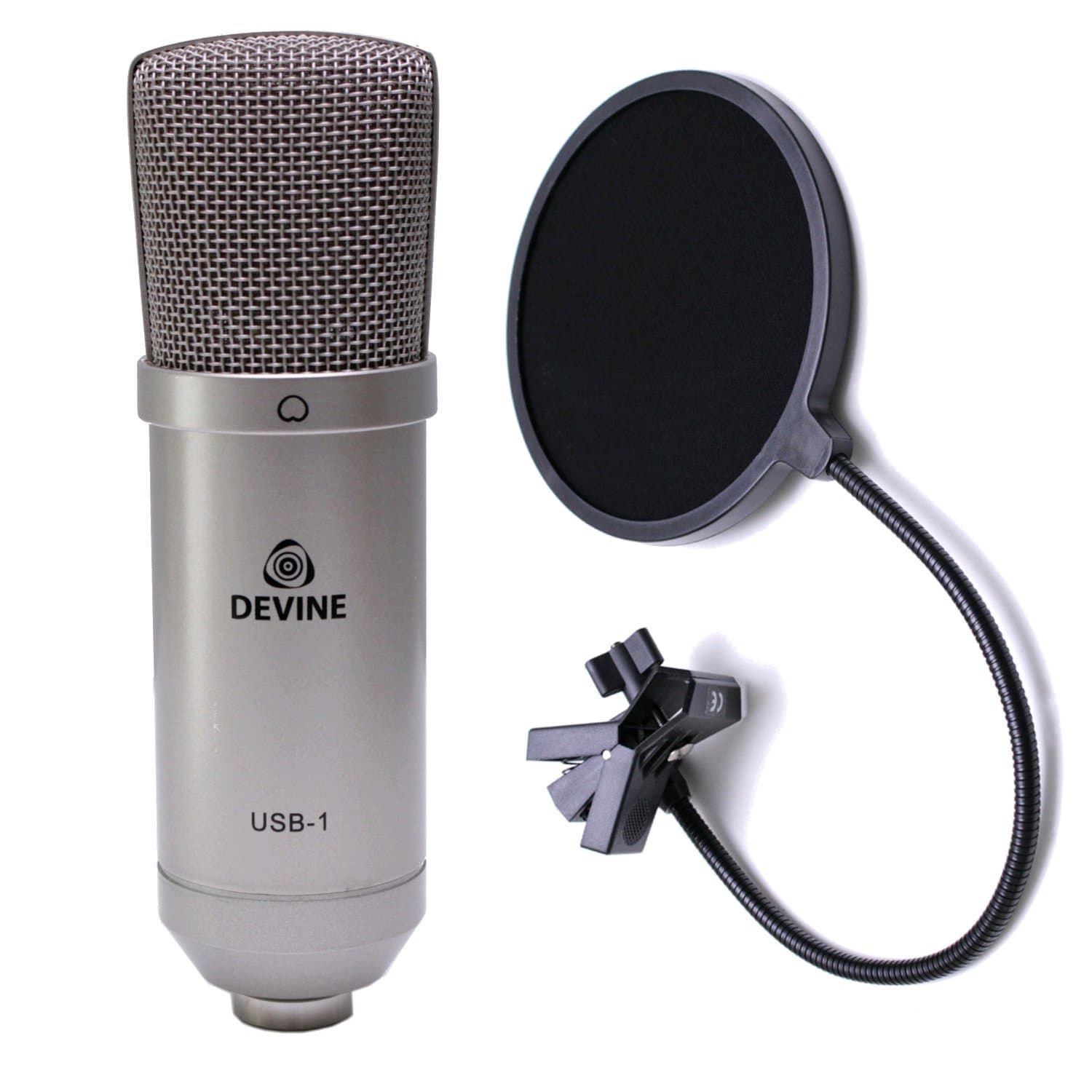 Devine Micro USB-1 and Anti-Pop Filter SPS 100
