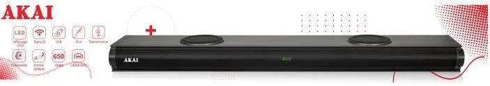 Akai 500W Integrated Soundbar - Black