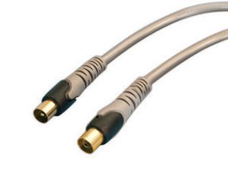 Connexion d'une antenne TV de haute qualité Gris/Or 3 m Electro Dh 36.990/3 8430552137930