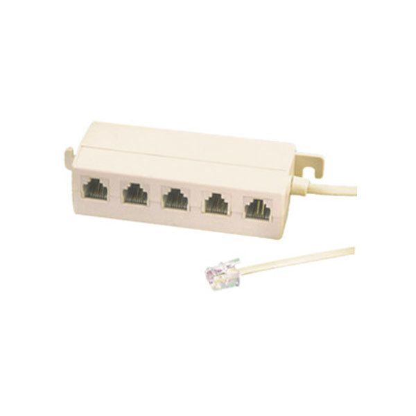 Distributeur téléphonique modulaire à 6 positions à 4 broches Electro Dh 39.019/6/4 8430552030927