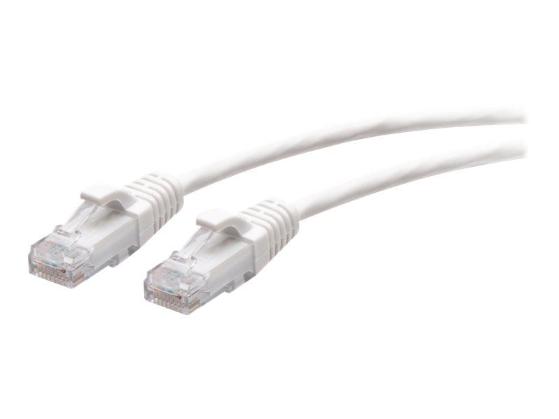 C2G 10ft (3m) Cat6a Snagless Unshielded (UTP) Slim Ethernet Network Patch Cable - White - Cordon de raccordement - RJ-45 (M) pour RJ-45 (M) - 3 m - 4.8 mm - UTP - CAT 6a - moulé, sans crochet -...