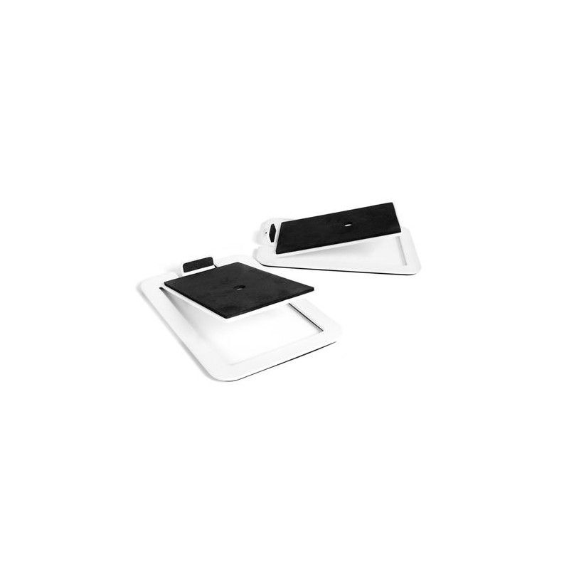 SUPPORTS DE TABLE S4 BLANC POUR ENCEINTES KANTO YU ET YU4, OU ENCEINTES DE TAILLE ÉQUIVALENTE VENDUS À LA PAIRE
