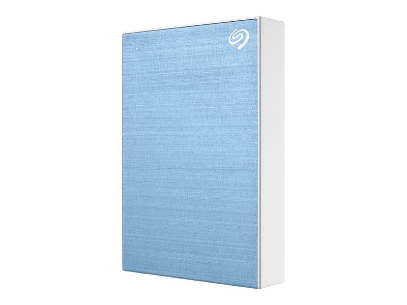 Seagate One Touch STKY1000402 - Disque dur - 1 To - externe (portable) - USB 3.0 - bleu clair - avec Seagate Rescue Data Recovery